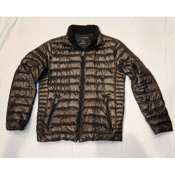 Calvin Klein 7° Warmth Factor Premium Down Jacket Women M Packable Coat - Picture 13 of 13
